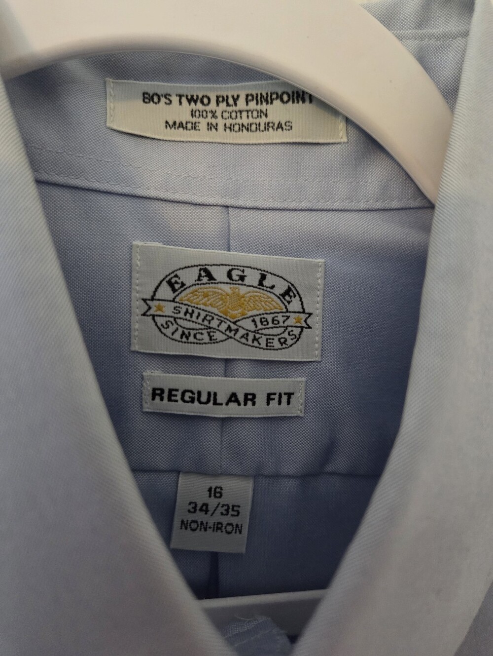 Eagle Shirtmakers Pinpoint Oxford Shirt